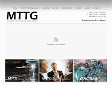 Tablet Screenshot of machinetooltechnologygroup.co.uk